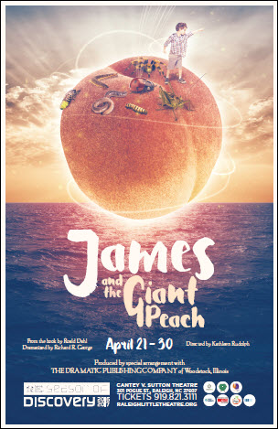 James and the Giant Peach Show Poster