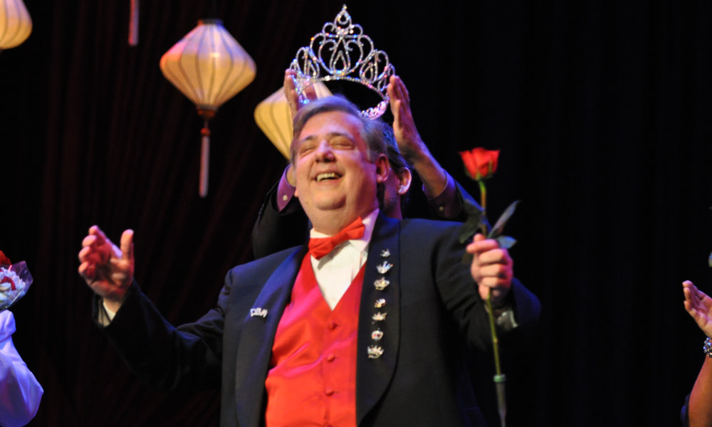 Dennis Poole, winner of the Divas! 2013 competition