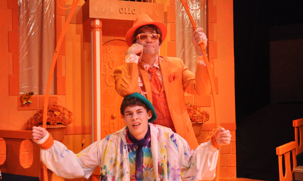 Jesse R. Gephart as Otto the Official and Connor Gerney as Edward Johnson