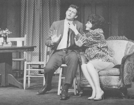 A scene from The Private Ear And The Public Eye (1966-1967)