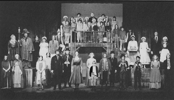 The cast of Oliver! (1972-1973)