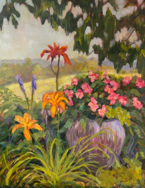 Color Under the Trees by Patricia Pittman